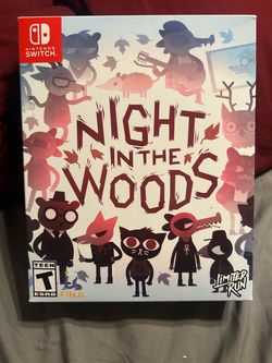 Night into the Woods collectors edition for the Nintendo switch