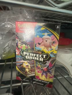 New perfect order booster bundle pokemon