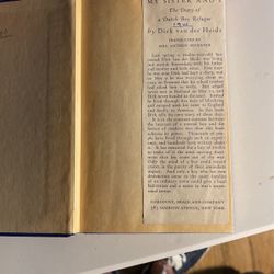 Vintage Book Author Dirk Van Der Heide