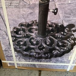 Case Iron Umbrella Stand NEW Pick Up Only