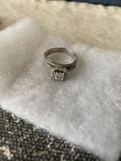 10k white gold ring for sale