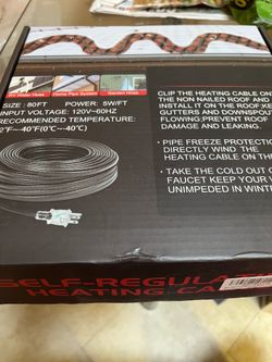 Self-Regulating Heating Cable