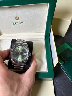 (150$)Rolex Day-Date 40 mm. Green