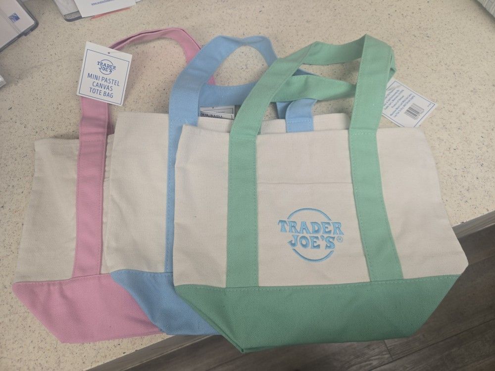 Trader Joes Mini Tote Bags