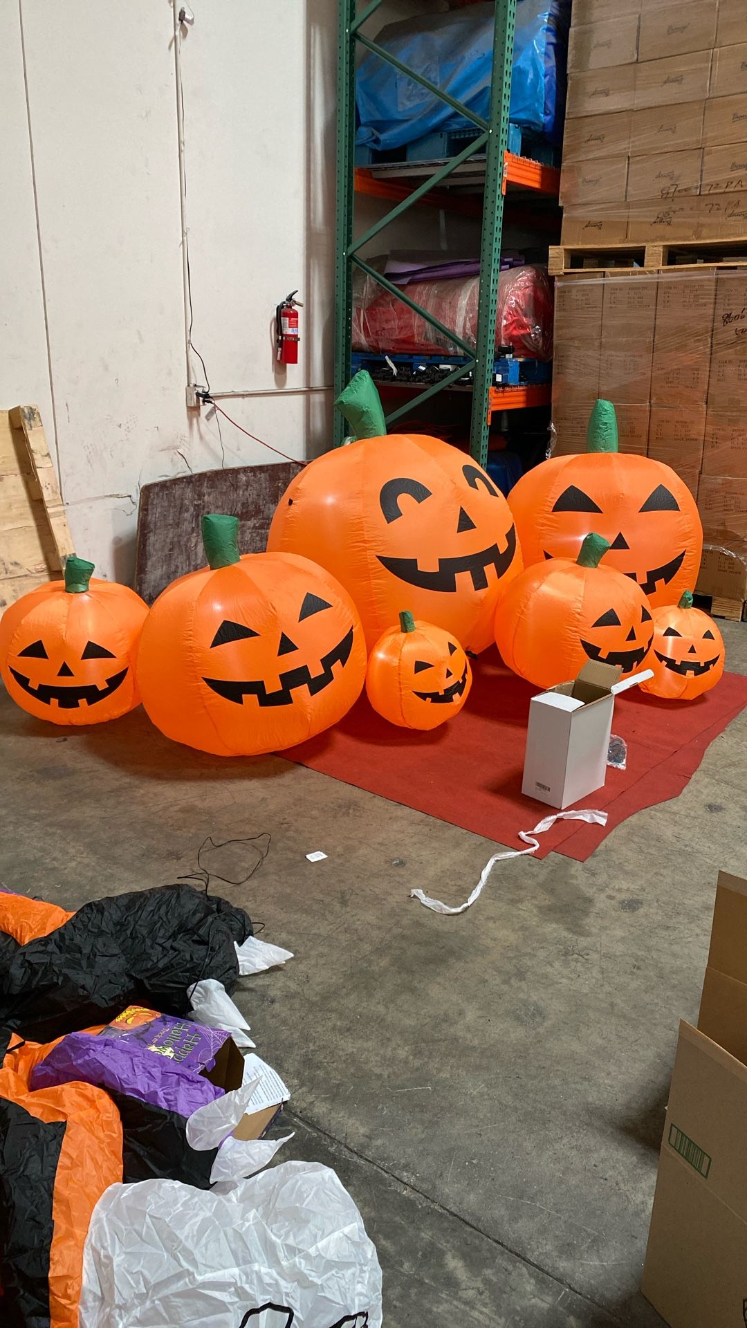 9FT Long Inflatable Halloween Decoration 1430