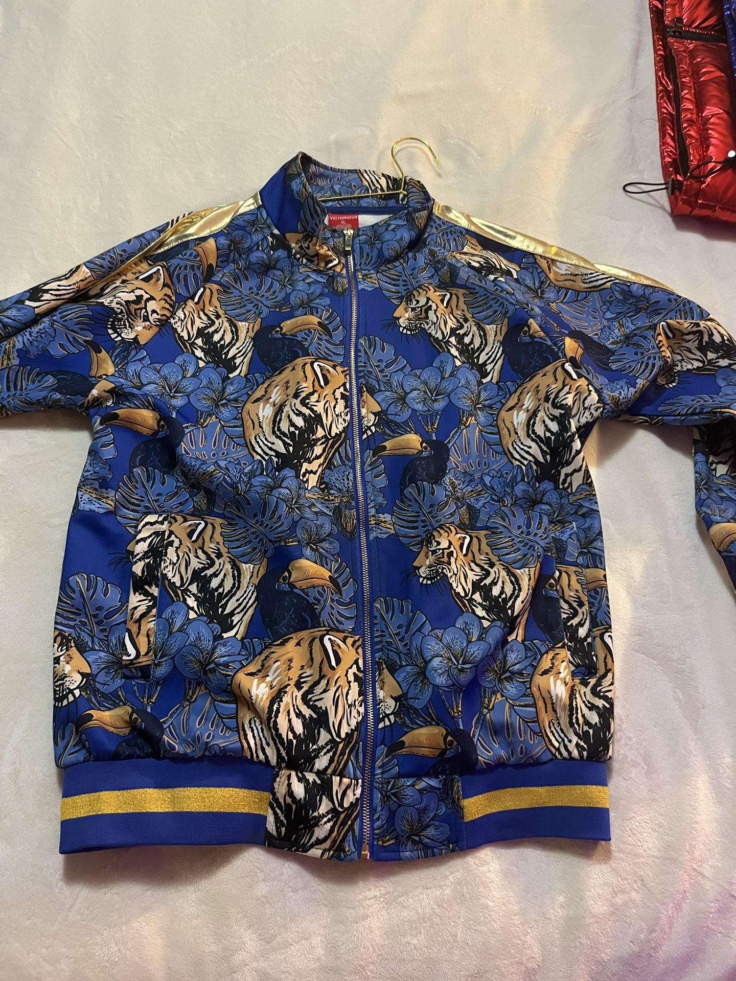 Tiger Tracksuit Joggers And Jacket