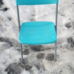 Blue Foldable Chair
