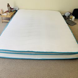 Queen Mattress Medium Firm Hybrid 