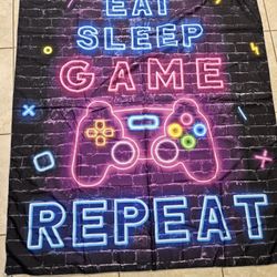 GAMING ROOM TAPESTRY WALL DECOR SIZE: 50x58