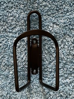 Black Metal Bicycle Water Bottle Cage