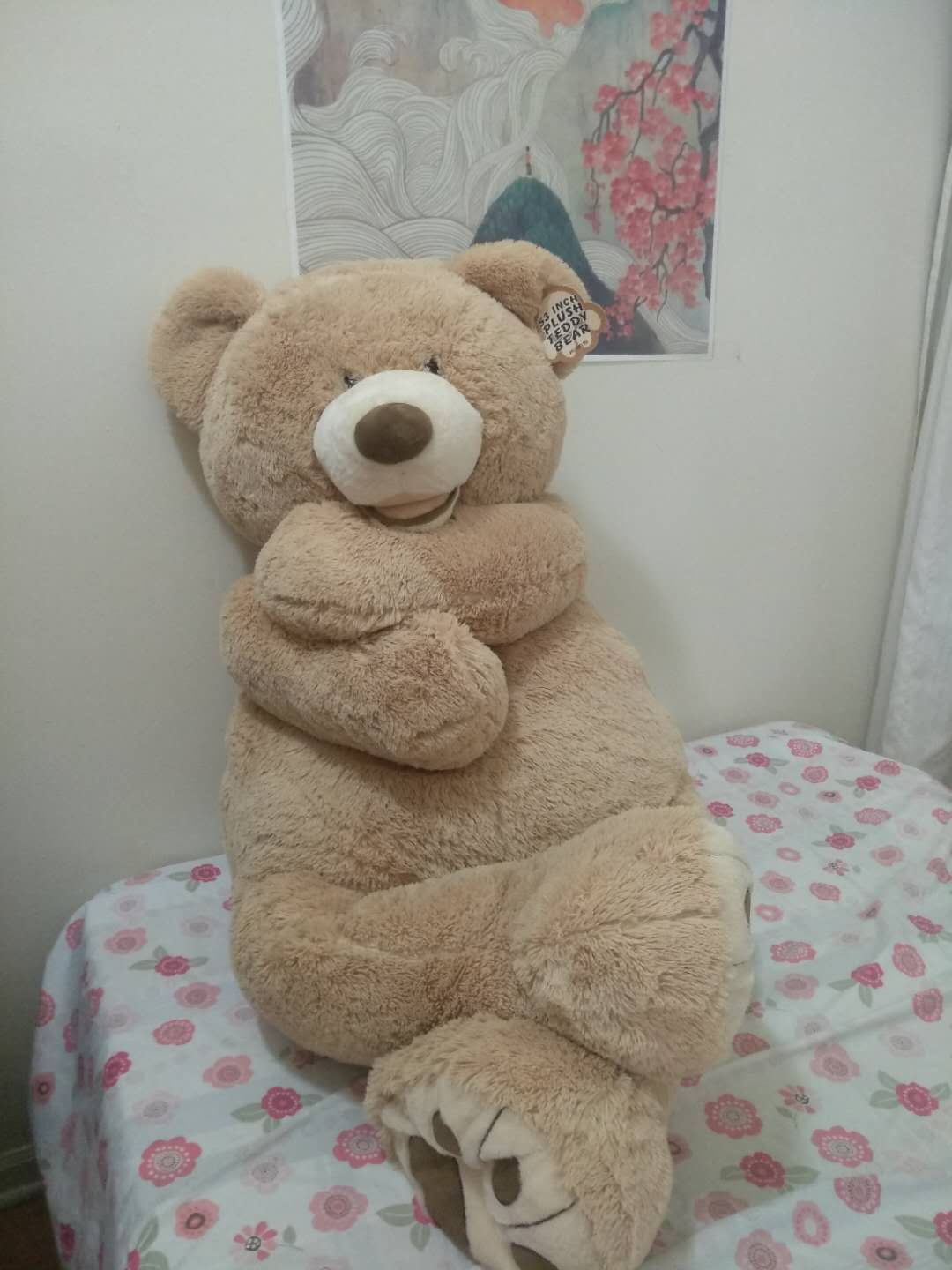 53 inch plush teddy bear (giant teddy bear)
