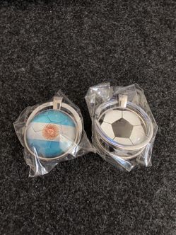 Keychain Gift Argentina Soccer - 2 units