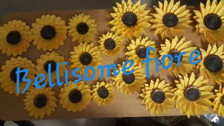 Flores de papel a mano