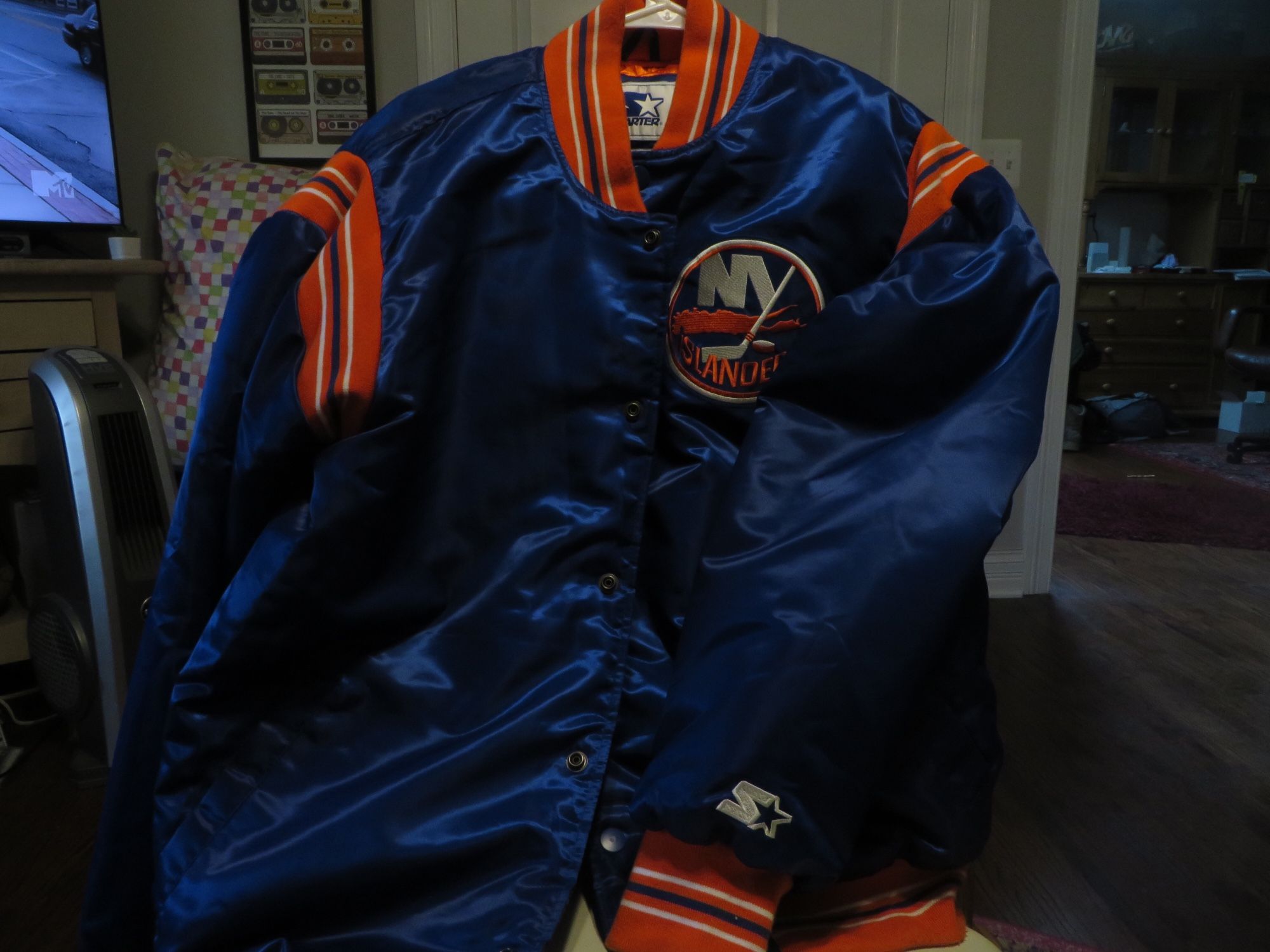 NY ISLANDERS WARM UP JACKET
