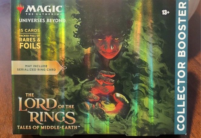 Magic The Gathering Lord of the Rings Tales of Middle earth Collector Booster Box