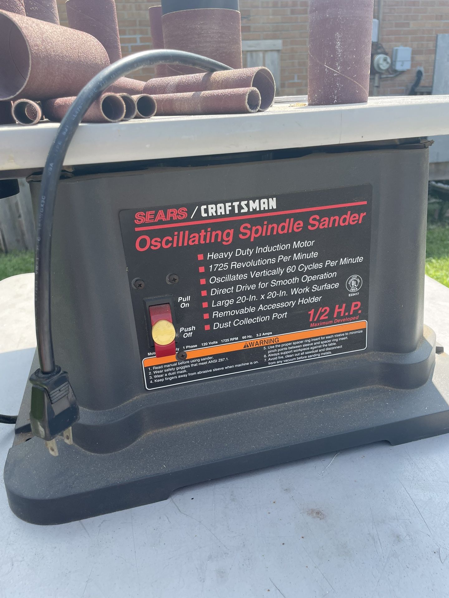 Craftsman Spindle Sander