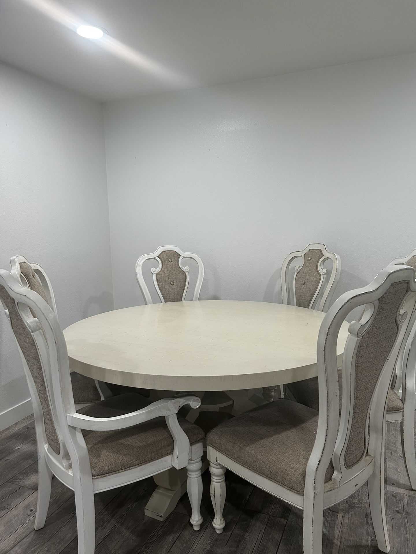 Wooden Table Farmhouse Dining Set 