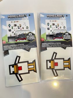 New Minecraft Decal Wall