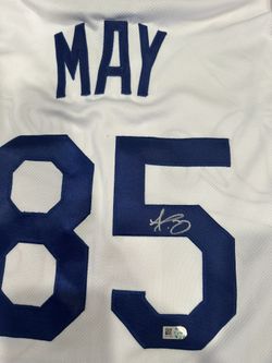 Dodgers Authentic Jersey Signed Dustin May