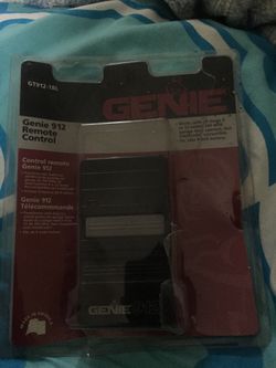 Original genie garage door opener remote control GT912