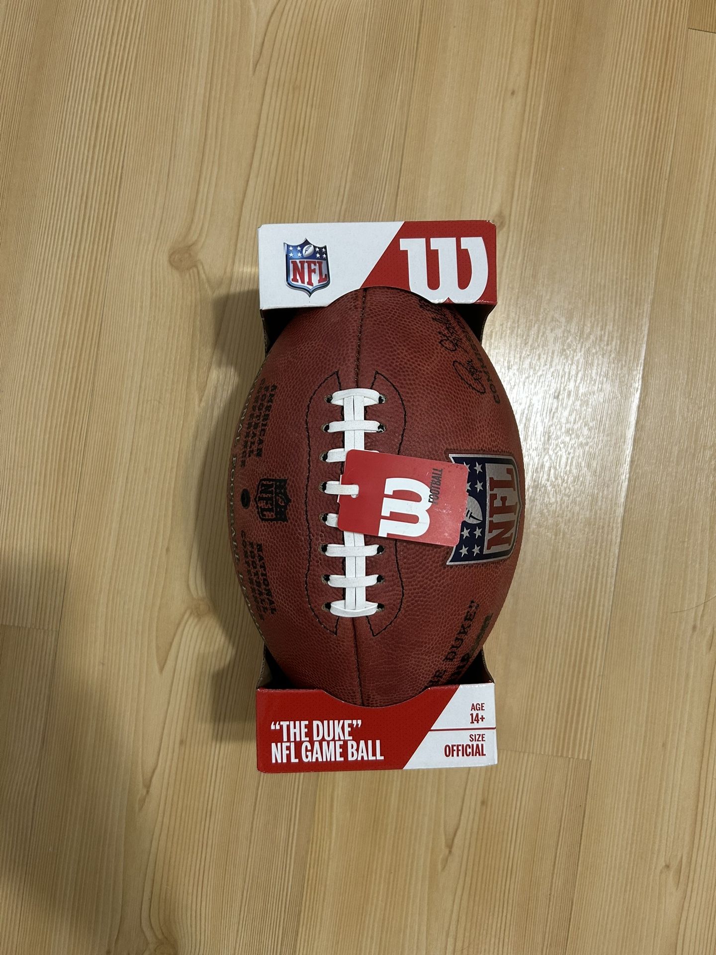 Wilson "The Duke" Official NFL Game Ball