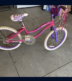 Girls Bike And Scooter 