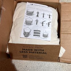 Highwild Hammock Chair Hanging Rope Swing - Max 500 Lbs - 2 Cushions Included - Steel Spreader Bar with Anti-Slip Rings - for Any Indoor or Outdoor Sp