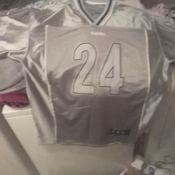 Charles Woodson Grey Nike Raiders Authentic Jersey-_-_- for Sale