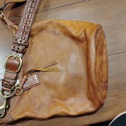 Coach Leather Travel Bag 