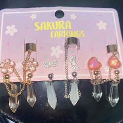 Sakura earrings