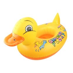Inflatable Duck Swimming Ring with Handles – Duck Float – Safe & Comfortable Baby Swim Ring for Pool, Beach, Bath, and Water Play – 70 x 55 cm