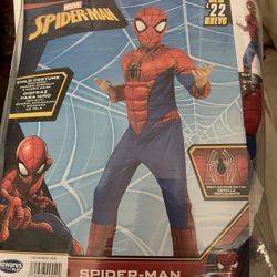Marvel Spiderman Halloween Costume (size:6/7)
