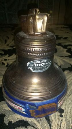 Old liquor bottle! Freedom Bell