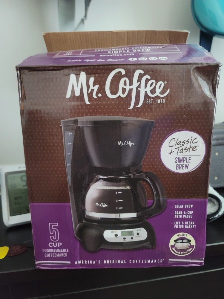 Mr. Coffee 4 Cup Drip Coffee Maker