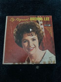 Brenda Lee by request vinyl
