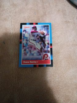 FREE SHANE RAWLEY Baseball Card