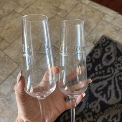 Wedding Party Champagne Flutes