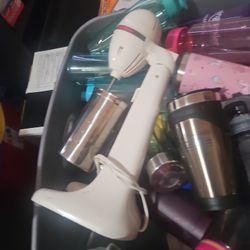 Tub Of Various Water Bottles, Contigo,  Metal