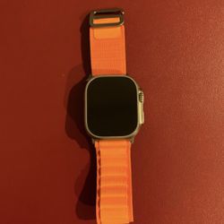 Apple Watch Series 2 Ultra Cellular Orange Band. 
