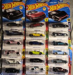 Hot Wheels - Lamborghini Ferrari Porsche + more
