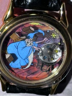 New Disney Watch Collectors Club Series III The Sword in the Stone Merlin Wart