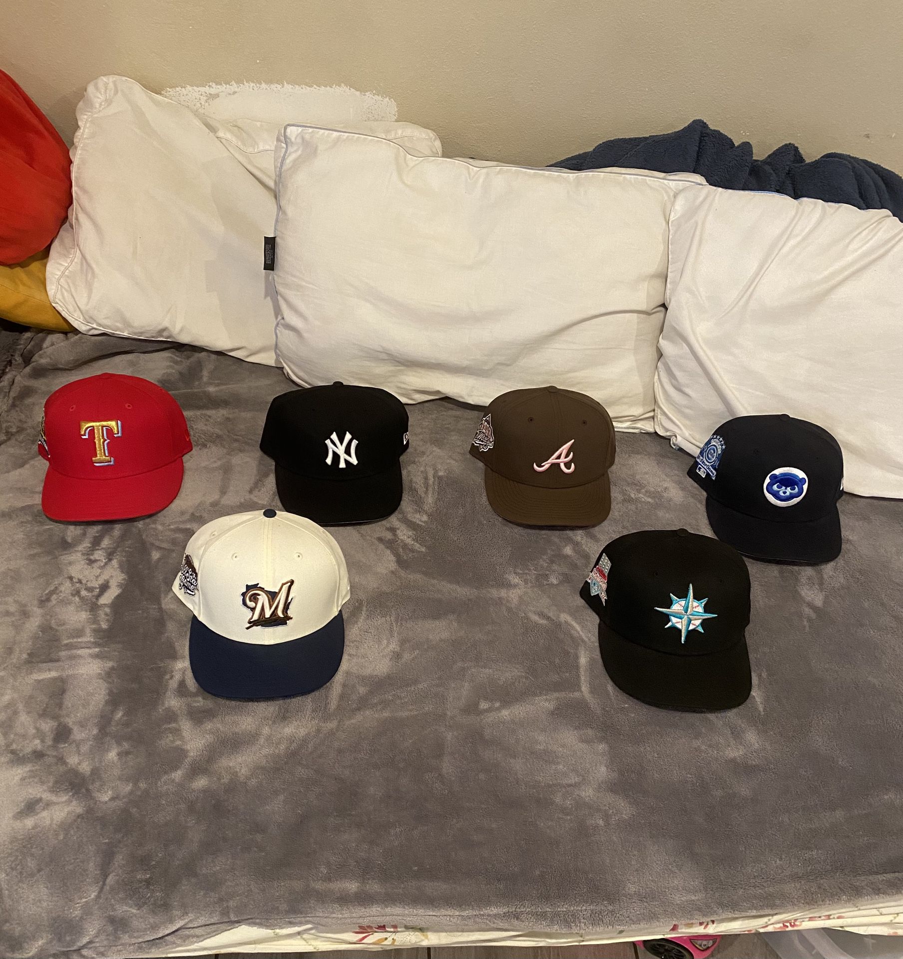 7 5/8 Fitted Hats