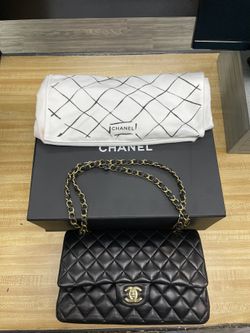 Chanel Timeless Medium Lamb Black