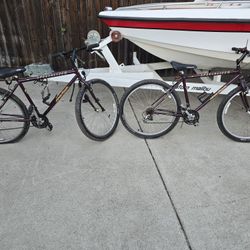 2 Specialized Hardrock Mountain Bikes