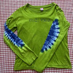 Crazy Woman Tie-dye Shirt