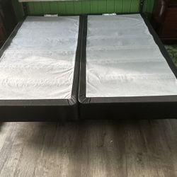Bed Frame, Box Springs,  and Headboard