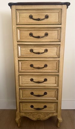 Vintage French Provincial Chest $500