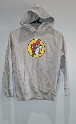 Unisex Buc-ee's Gray Hoodie Size Young Large
