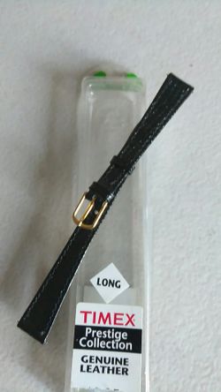 NEW 18MM TIMEX WRIST WATCH BAND GENUINE LEATHER