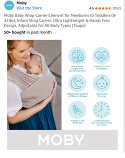 Moby Soft Baby Carrier